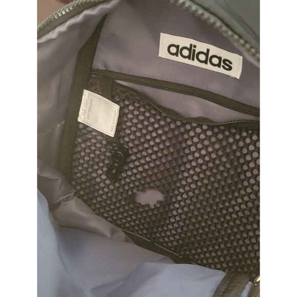 Adidas Core Mini Backpack Unisex Backpack Black/Gold Metallic - Picture 6 of 7